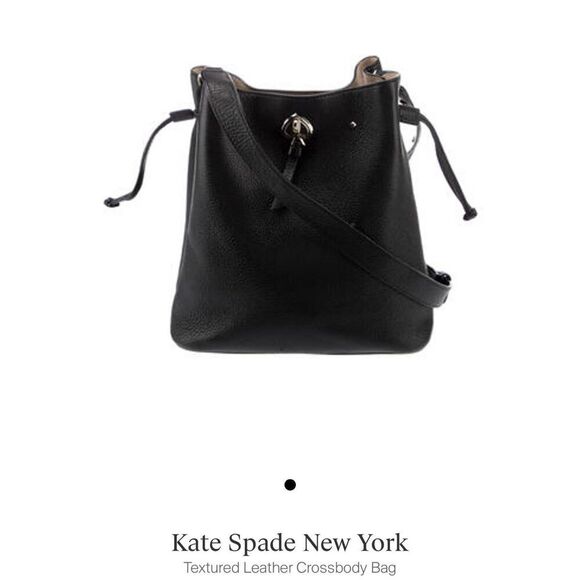 kate spade Bags Katespade Womens Leather Crossbody Bag Purse Black